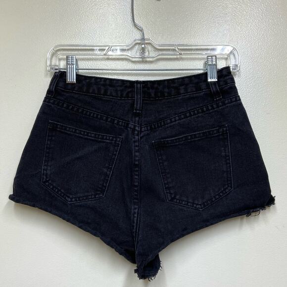 SHEIN Multicolor Patterned Jean Shorts - Picture 4 of 8